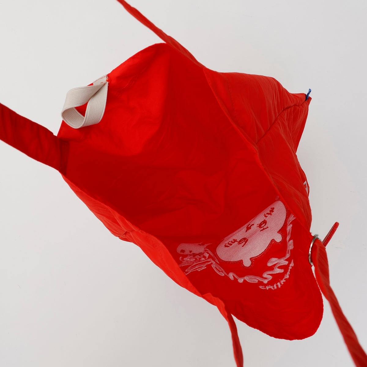 Chiikawa Embroidered ToteBag Chiikawa's Daily Red (with EmbroideryKey ring) 