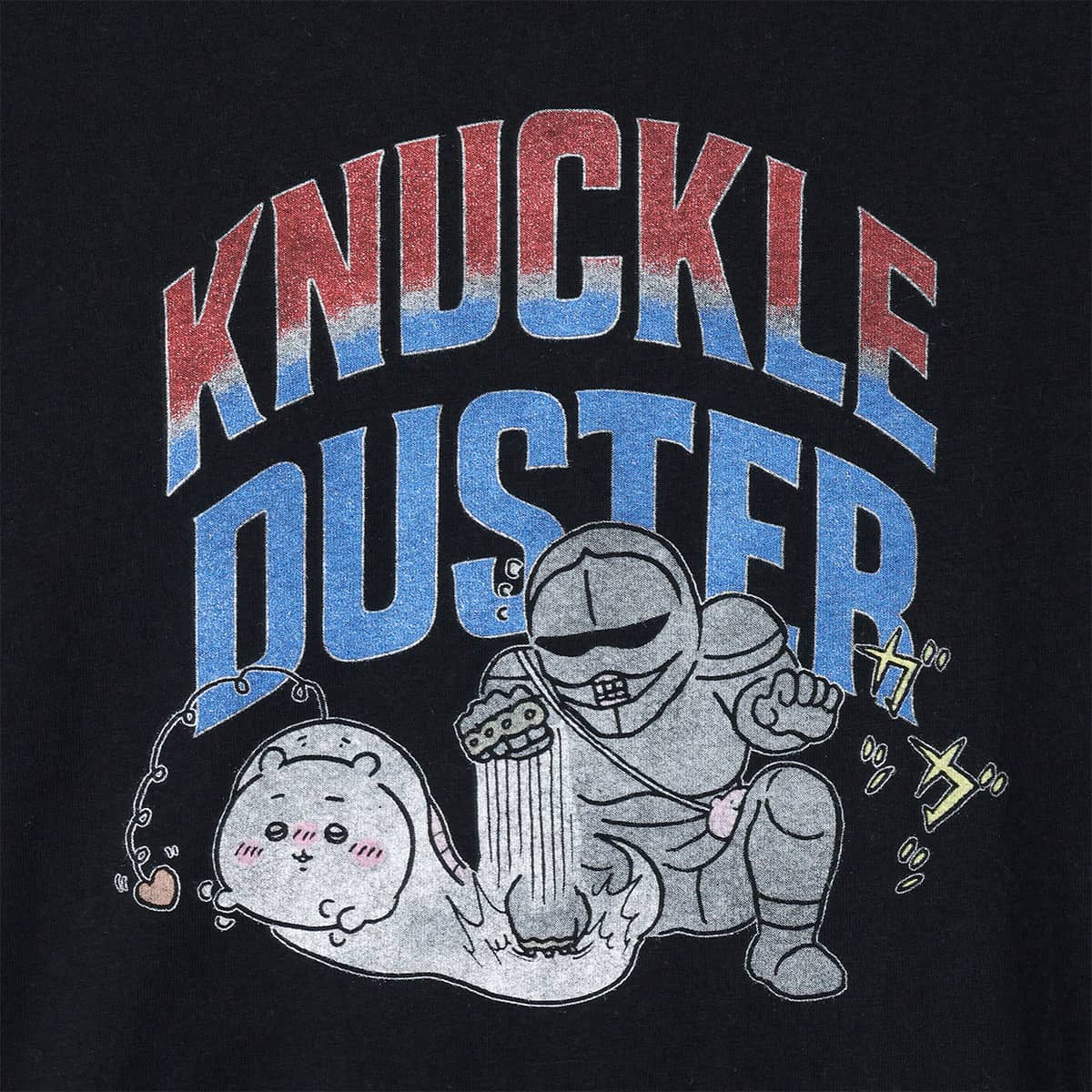吉伊卡哇 T恤 KNUCKLE DUSTER 黑色