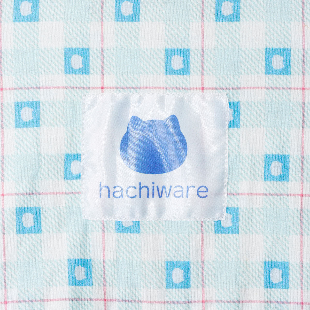 吉伊卡哇 格子系列衬衫 哈奇喵 蓝色