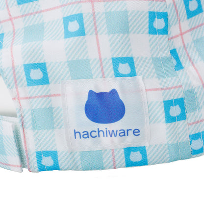 ちいかわ チェックシリーズ CAP ハチワレ ブルー