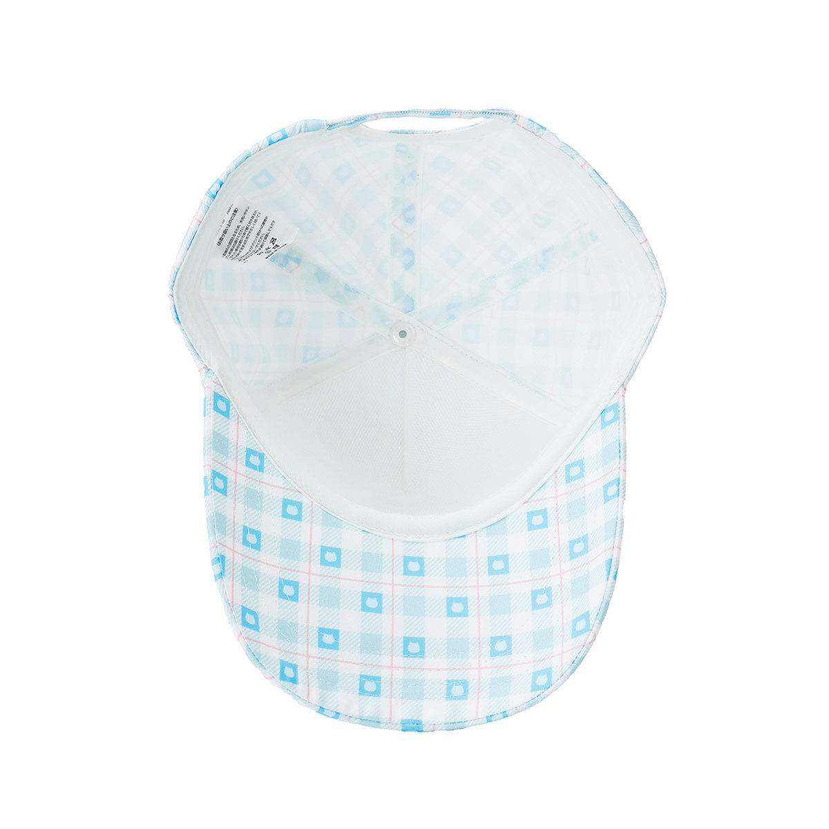 ちいかわ チェックシリーズ CAP ハチワレ ブルー