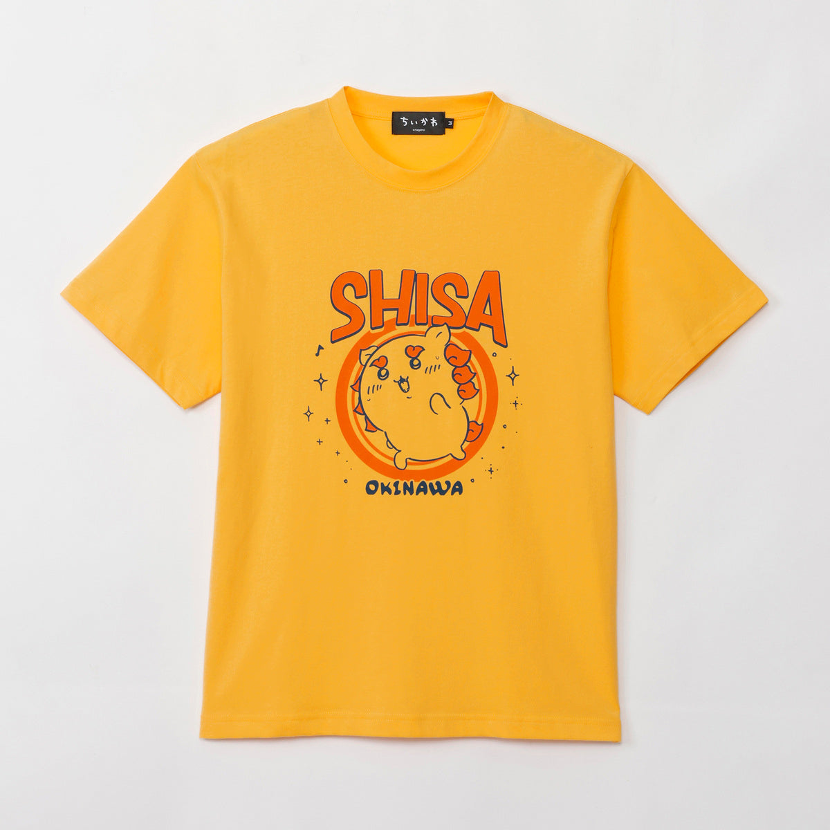 Chiikawa Shisa’s Souvenir Shop T-shirt Full Speed (Yellow)