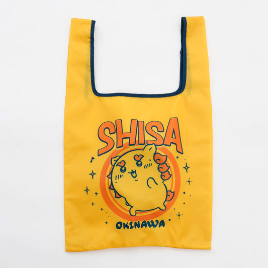 Chiikawa Shisa’s Souvenir Shop Eco Bag Full Speed (Yellow)