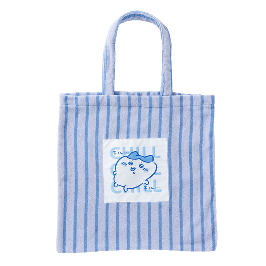 ちいかわ トートバッグ チルチルハチワレ ブルー