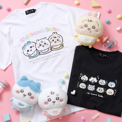ちいかわ Chiikawa Baby Tシャツ トリオ ホワイト