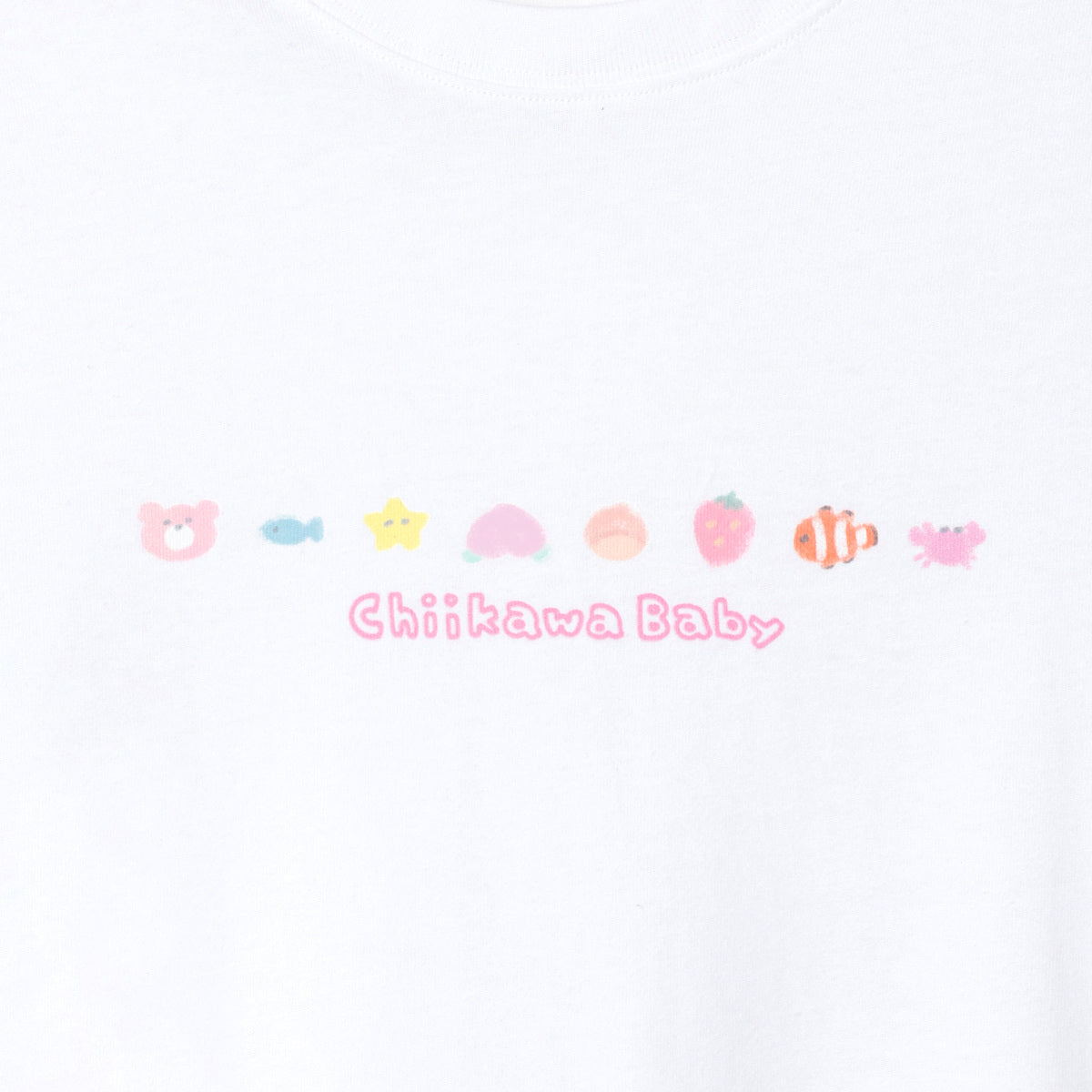 ちいかわ Chiikawa Baby 長袖Ｔシャツ ベビーになっちゃった ホワイト