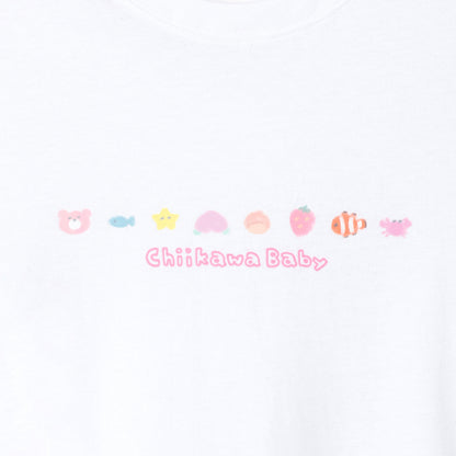 ちいかわ Chiikawa Baby 長袖Ｔシャツ ベビーになっちゃった ホワイト