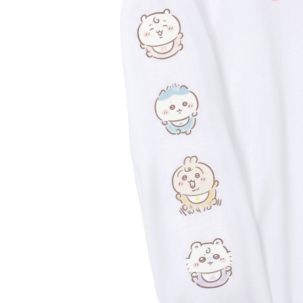 ちいかわ Chiikawa Baby 長袖Ｔシャツ ベビーになっちゃった ホワイト