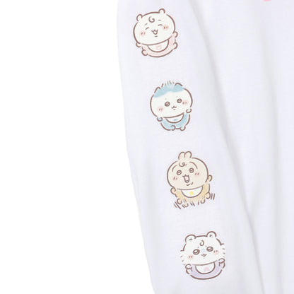 ちいかわ Chiikawa Baby 長袖Ｔシャツ ベビーになっちゃった ホワイト