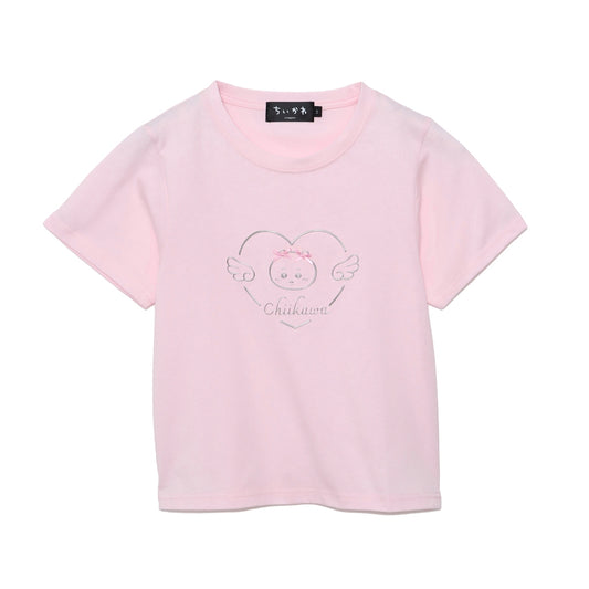 ちいかわ Go!HARAJUKU Tシャツ リボンリボン ちいかわ ピンク