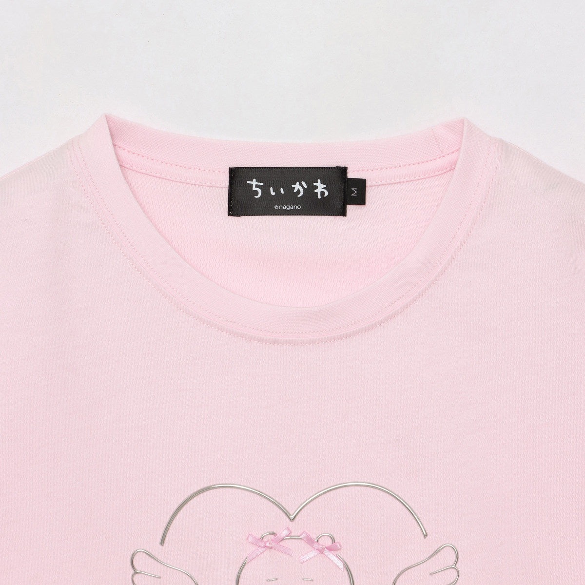 ちいかわ Go!HARAJUKU Tシャツ リボンリボン ちいかわ ピンク