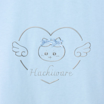 Chiikawa Go!HARAJUKU T-Shirt Ribbon Ribbon Hachiware Blue