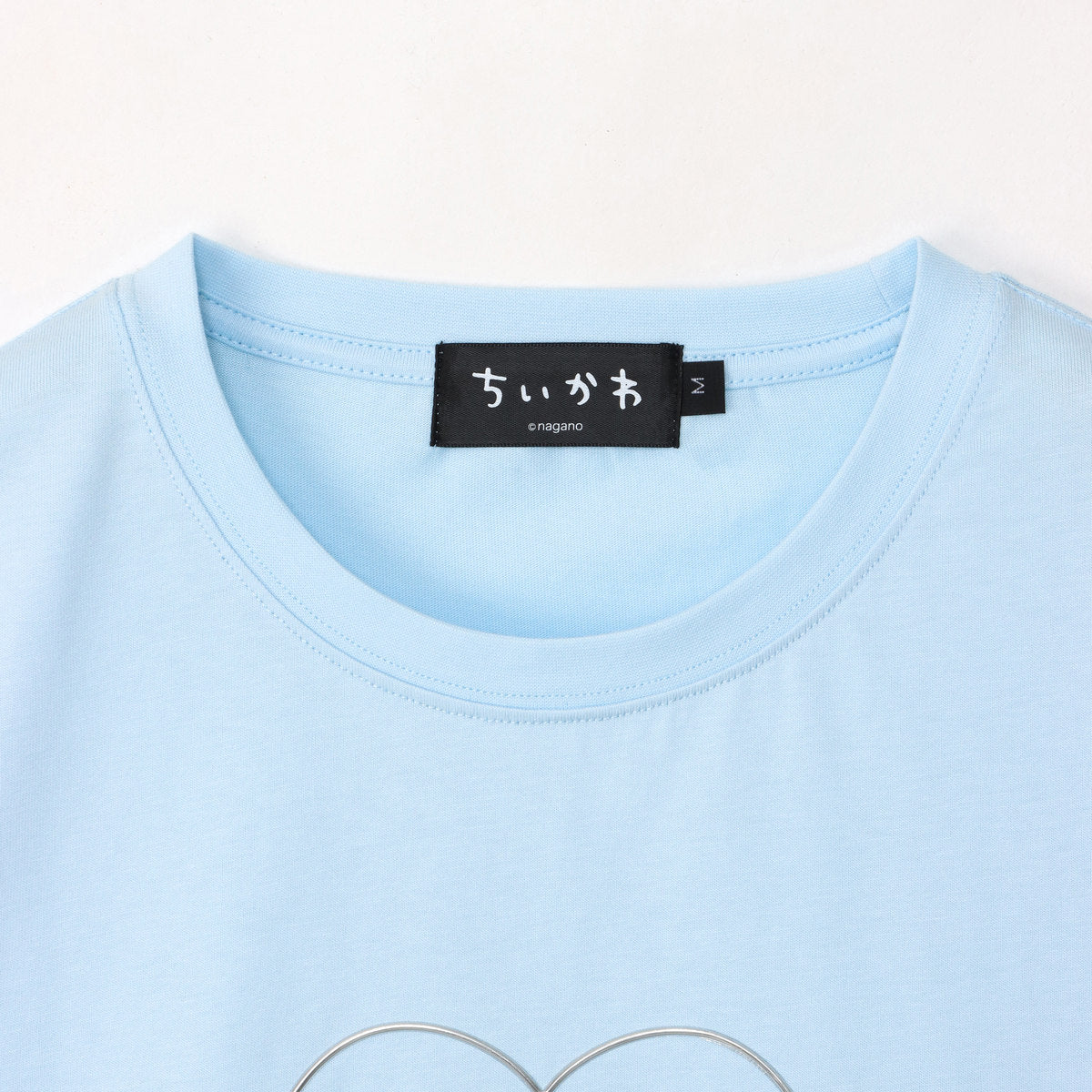 Chiikawa Go!HARAJUKU T-Shirt Ribbon Ribbon Hachiware Blue