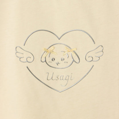 치이카와 Go!HARAJUKU 티셔츠 리본리본 우사기 옐로우