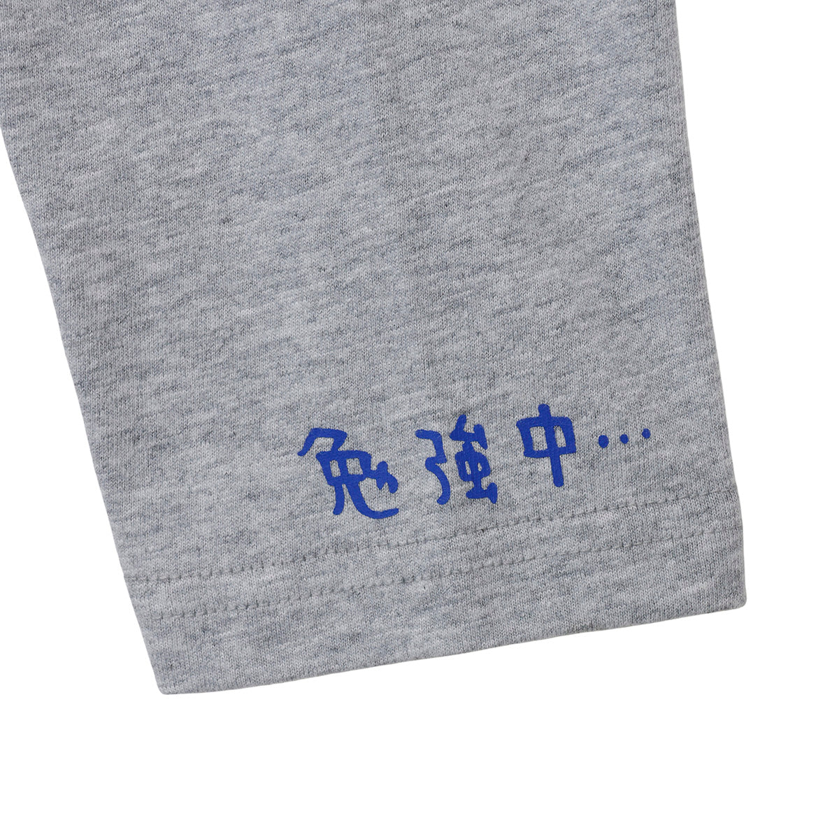ちいかわ 長袖Tシャツ 試験勉強 アッシュ