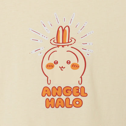 ちいかわ 長袖Tシャツ ドーナッツ イエローベージュ