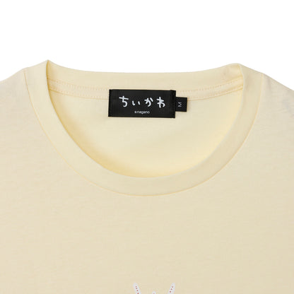 ちいかわ 長袖Tシャツ ドーナッツ イエローベージュ