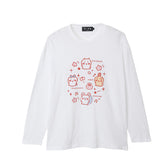 ちいかわ 長袖Tシャツ 小さいの ホワイト