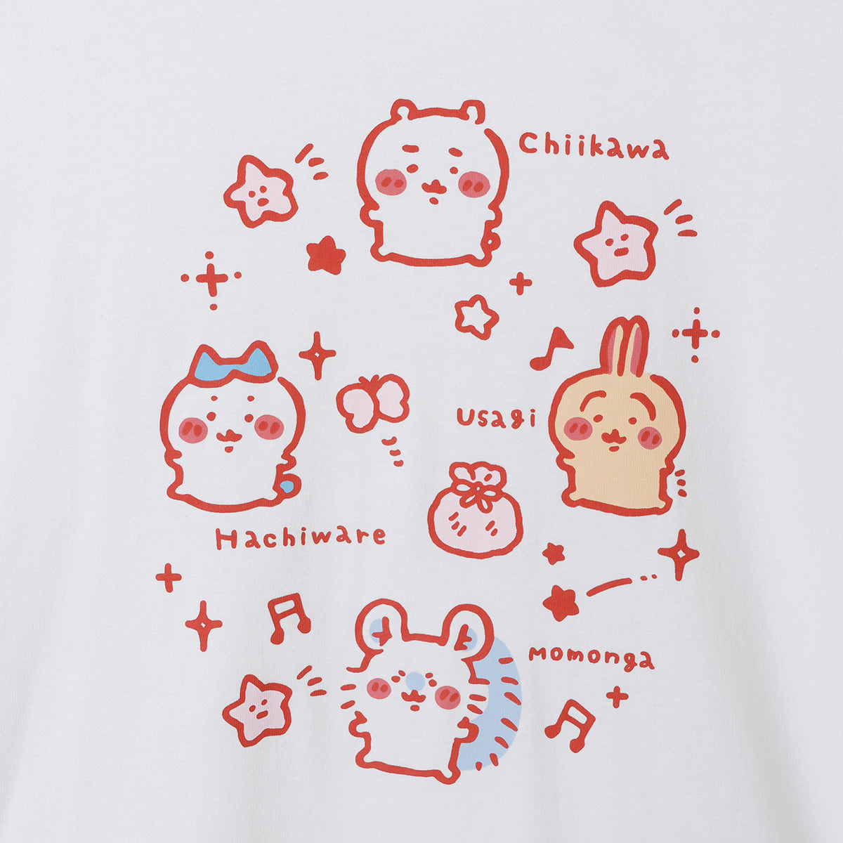 ちいかわ 長袖Tシャツ 小さいの ホワイト