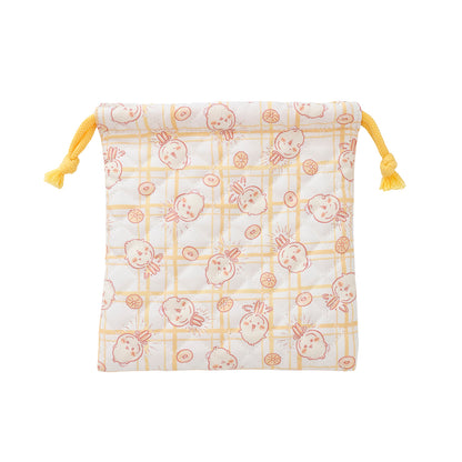 ちいかわ 巾着 ドーナッツ イエロー