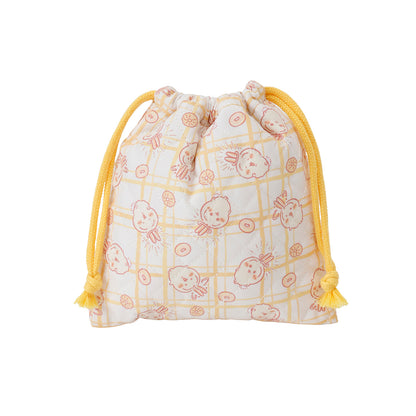 ちいかわ 巾着 ドーナッツ イエロー