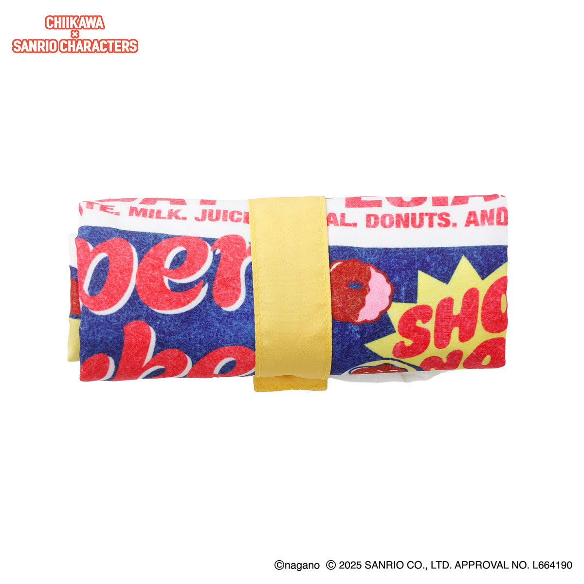 Chiikawa × Sanrio Characters Eco Bag Supermarket Usagi・Pompompurin White