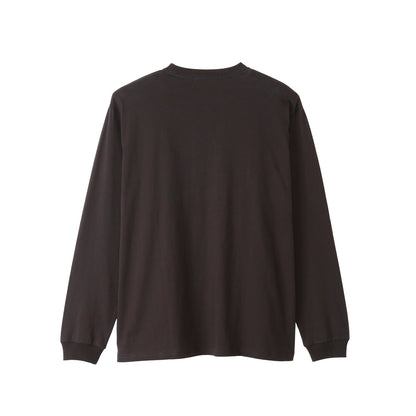 吉伊卡哇 長袖T恤 I LOVE USAGI 炭灰色