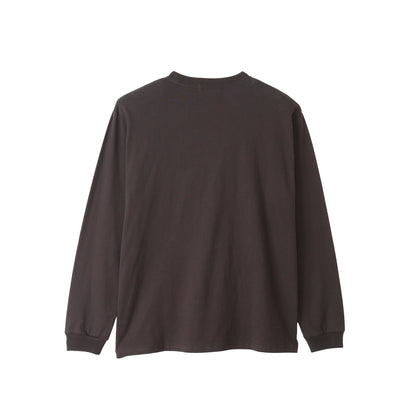 吉伊卡哇 長袖T恤 I LOVE MOMONGA 炭灰色