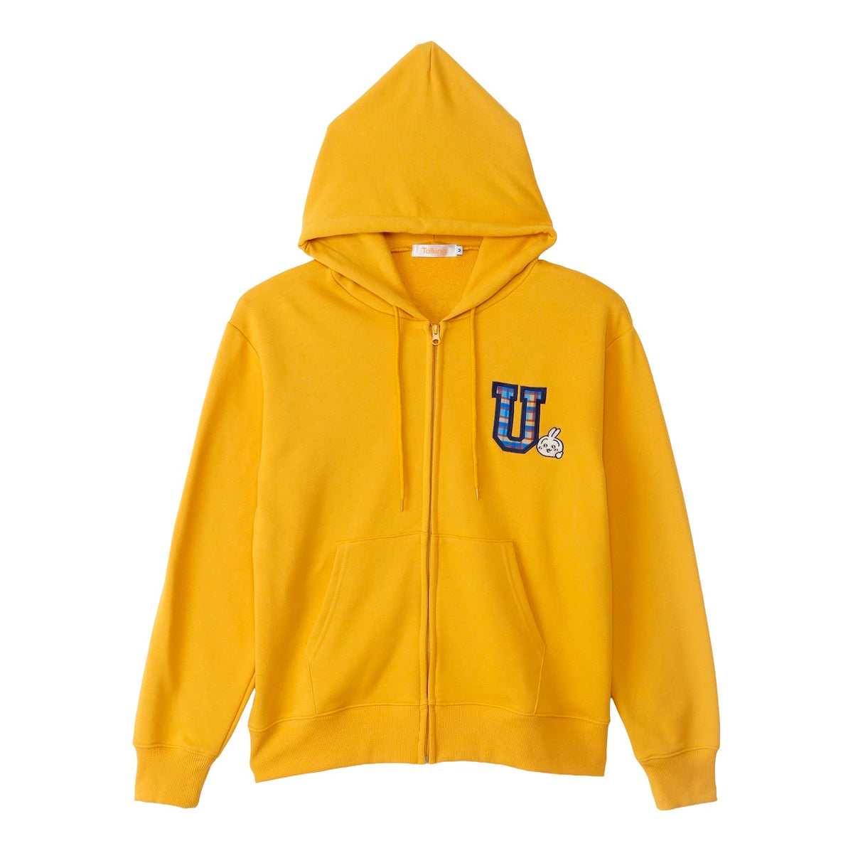 吉伊卡哇 拉鍊連帽衫 GO MY WAY 黃色