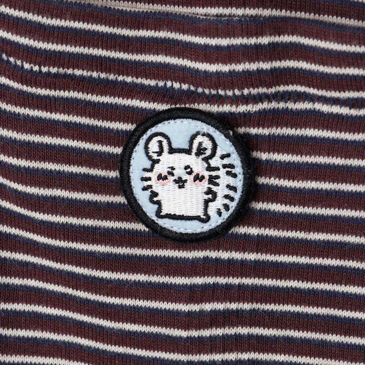 Chiikawa Big Silhouette Pocket T-shirt (Robert P.Miller×Talking / Momonga COFFEE)