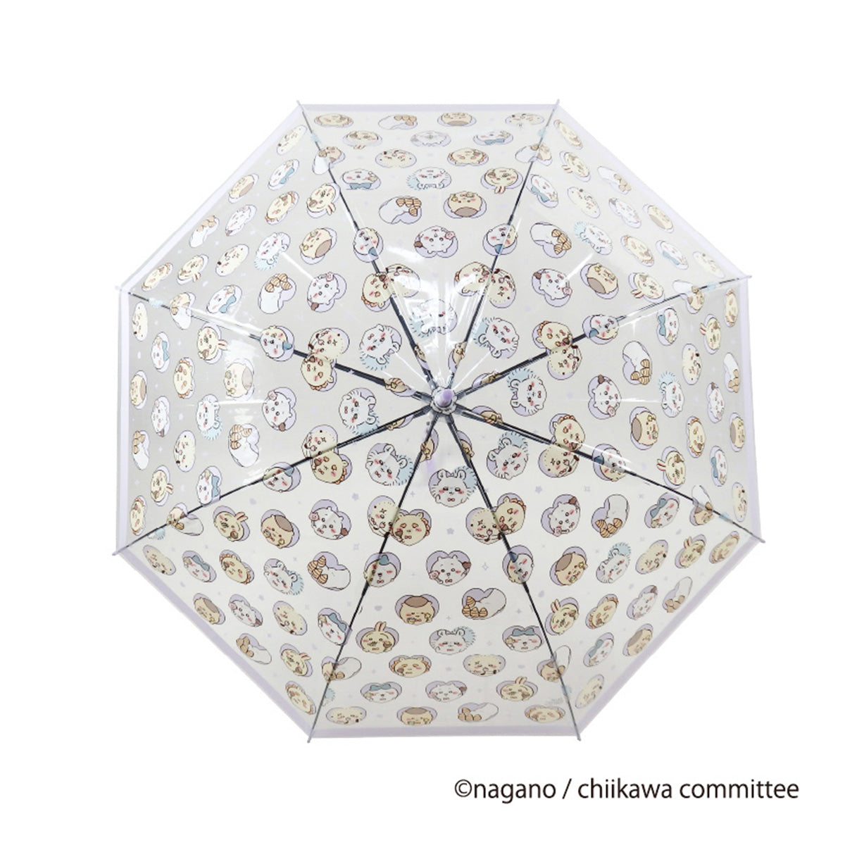 吉伊卡哇 塑膠雨傘 58cm（心形）