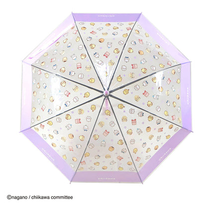치이카와 자동 비닐우산 55cm (시로메즈)