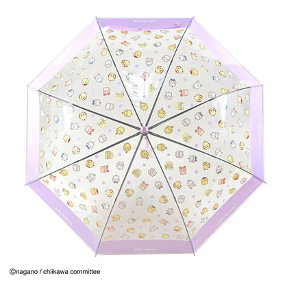 치이카와 자동 비닐우산 58cm (시로메즈)