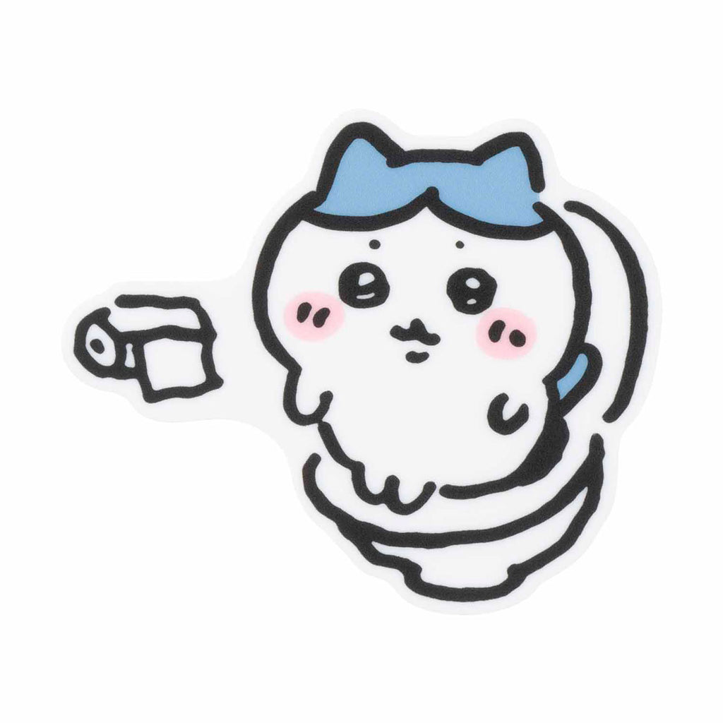 ちいかわ トイレットなアクリルバッジ（ハチワレ）