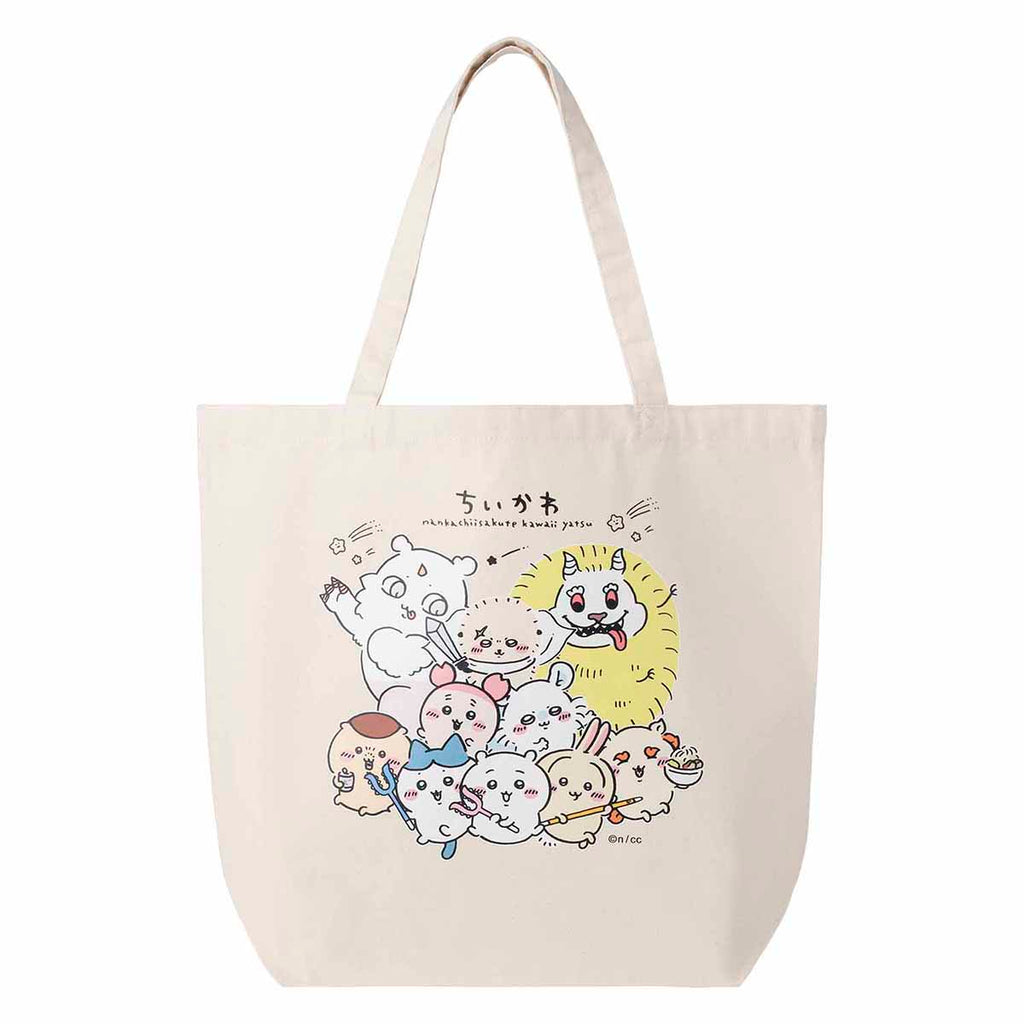 ちいかわ 大きめトートバッグ（みんなでアイキャッチ）