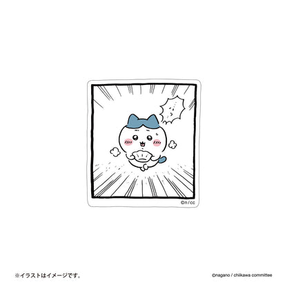 Chiikawa Smartphone-Sized Stickers (Hachiware Running)