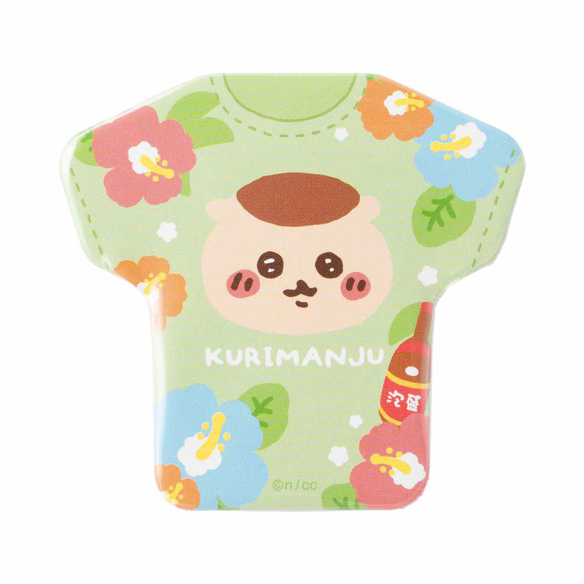 Chiikawa Shisa's Souvenir Shop Trading T-Shirt Shaped Button Badge (All 8 Types)