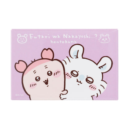 Chiikawa Restaurant Square Magnet (Good friends...?)