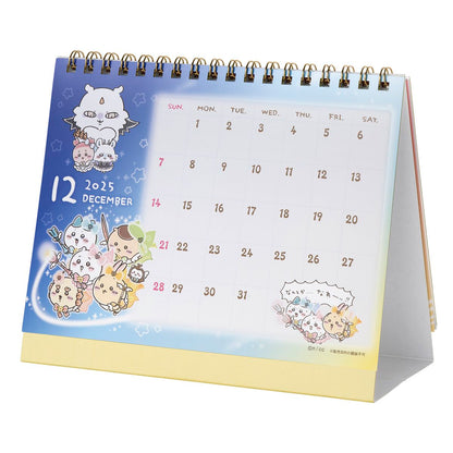 치이카와 매지컬 치이카와 2025년 1월 시작하는 탁상 캘린더 (미니 스티커 포함)