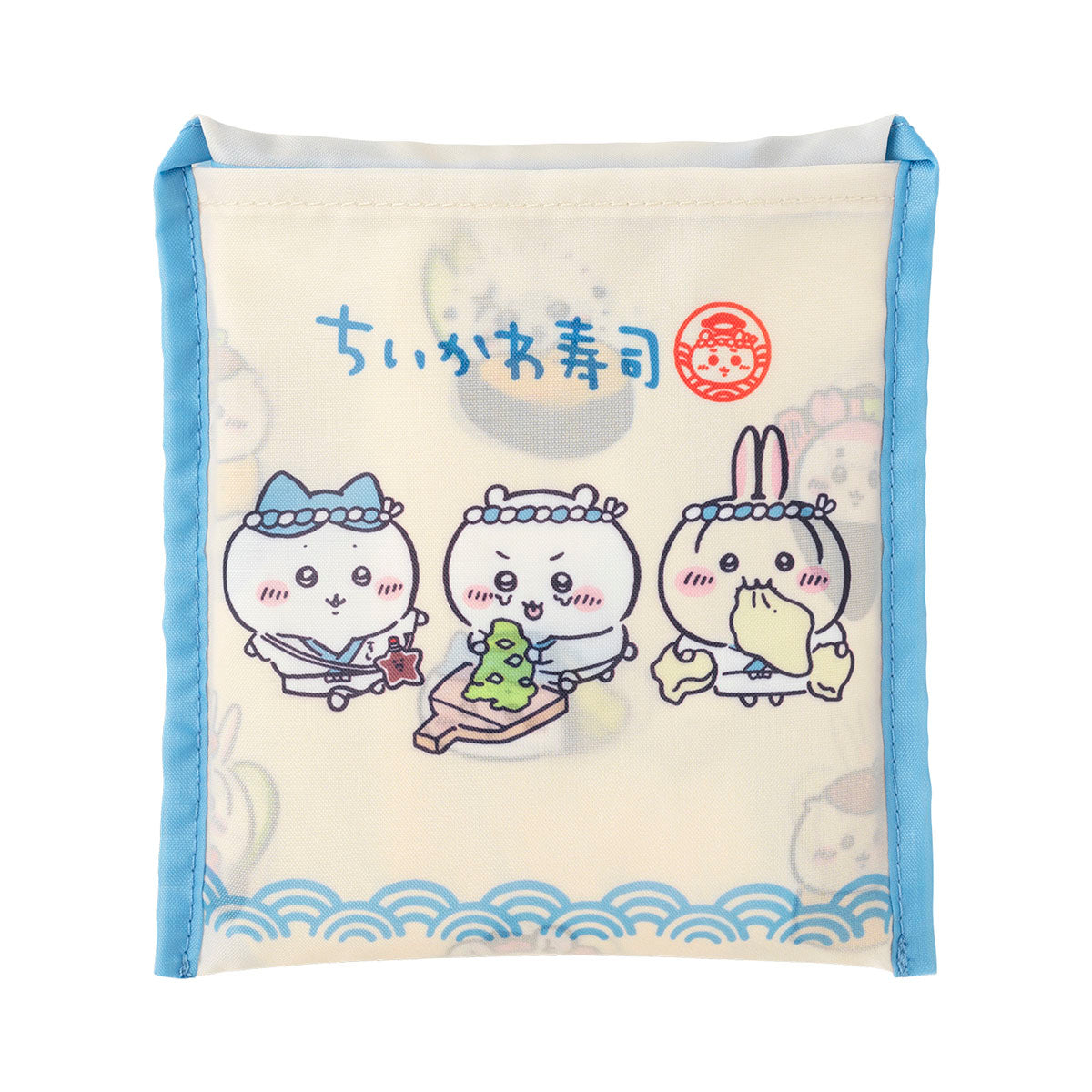 吉伊卡哇 吉伊卡哇壽司 可折疊環保袋（吉伊卡哇吉伊卡哇壽司大家庭庭）