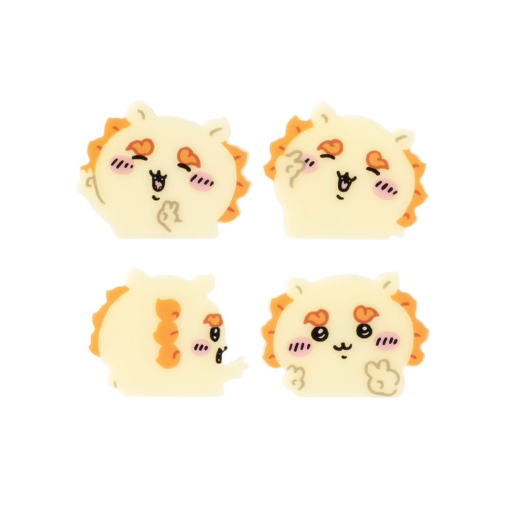 ちいかわ 4個セットアクリルバッジ（ピースなシーサー）