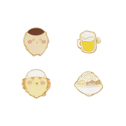 Chiikawa Pukuri Ear Cuff 4-piece Set (Kurimanju・Shisa) 