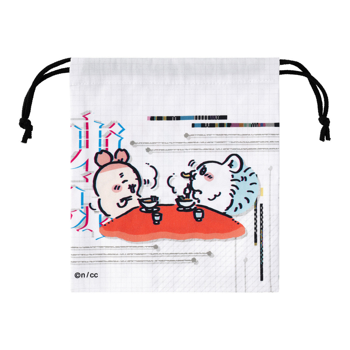Chiikawa Tokyo Chiikawa Medium Drawstring Pouch (Lost)