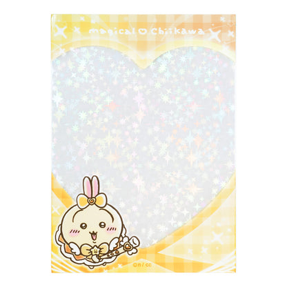 ちいかわ まじかるちいかわ ミニフォトが入るサイズのきらきらクリアスリーブ（うさぎ）