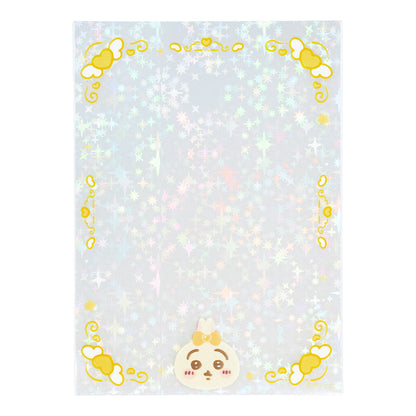 ちいかわ まじかるちいかわ ミニフォトが入るサイズのきらきらクリアスリーブ（うさぎ）