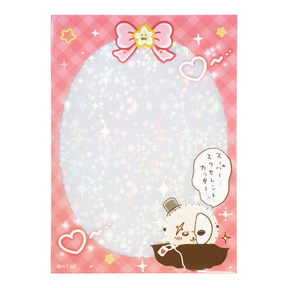ちいかわ まじかるちいかわ ミニフォトが入るサイズのきらきらクリアスリーブ（ラッコ）
