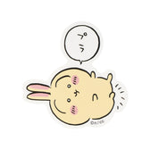 ちいかわ スマホに貼れるサイズのステッカー（うさぎ 「プラ」）
