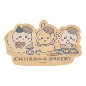吉伊卡哇麵包店 牛皮紙材質手機貼紙（烘焙三人組）