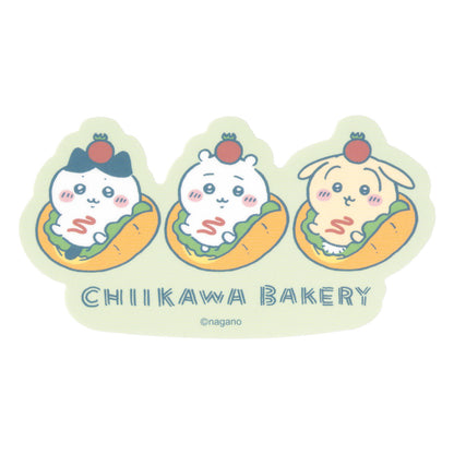 吉伊卡哇麵包店 哑光手機貼紙（三明治三人組）