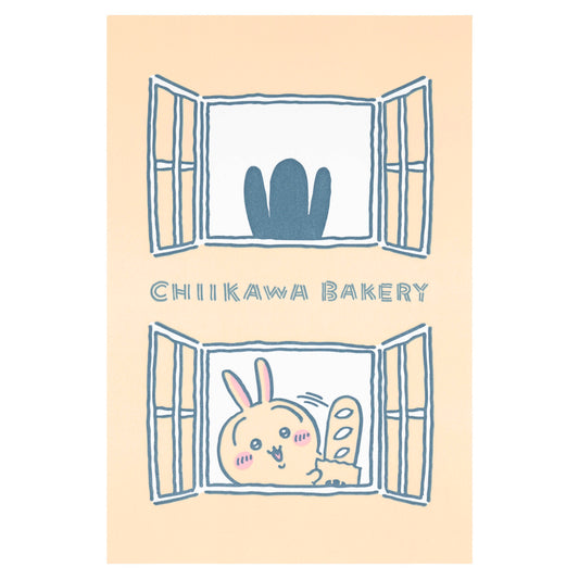 吉伊卡哇麵包店 明信片（從窗偷看）